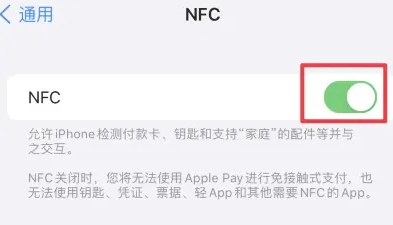 乃东苹果维修服务分享iPhone15NFC功能开启方法 