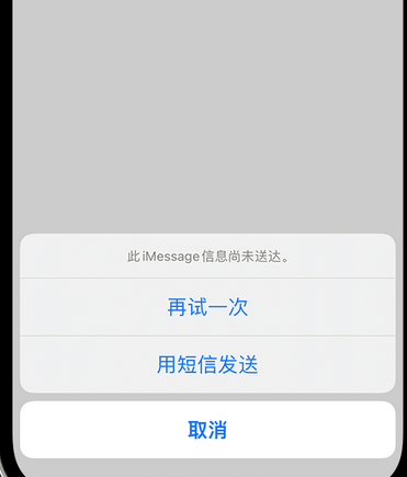 乃东apple维修iPhone上无法正常发送iMessage信息